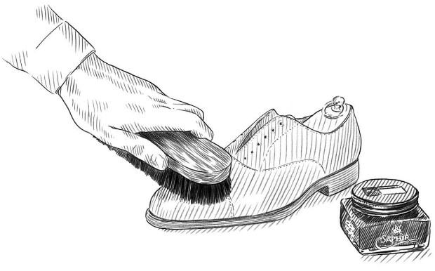 Step4. Shoe Care (Creme surfine)